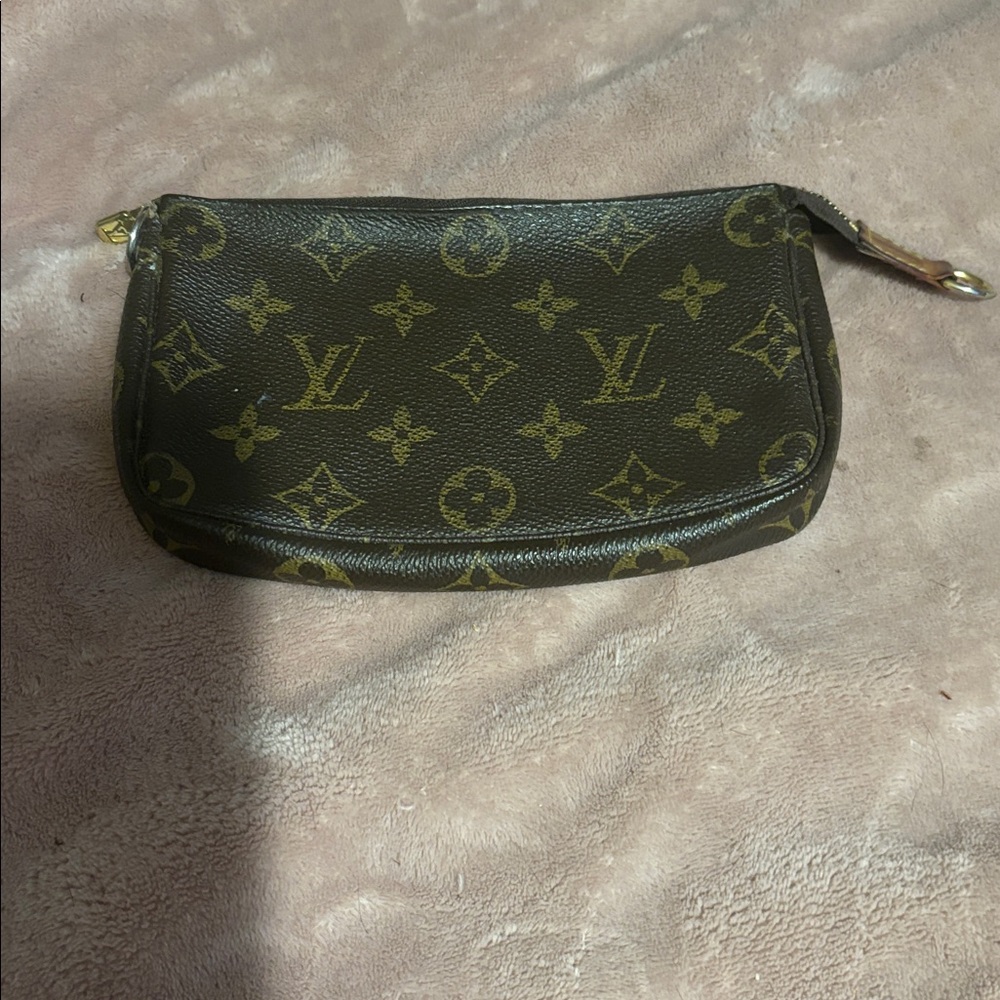 Louis Vuitton Brown Monogram Pouch